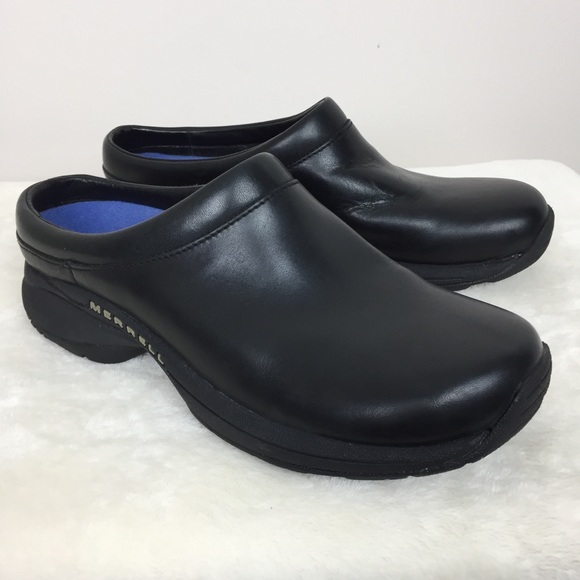 Merrell Shoes - Merrell Jungle Primo Black Performance Clogs 7.5